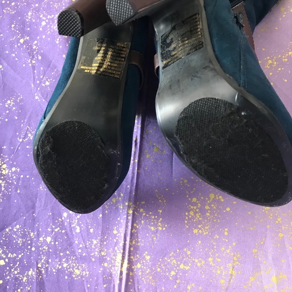 Green and brown boots - Picture 13 of 13